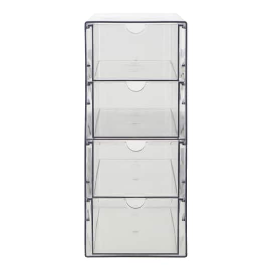 Clear 4-Piece Storage Drawers by Simply Tidy®
